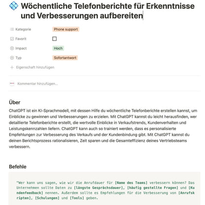 Vertriebsvorsprung: 999+ ChatGPT Befehle für Vertriebsexzellenz